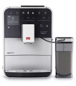 Melitta Barista TS Smart F85/0-101 automatický kávovar, 1450 W, vestavěný mlýnek, nádoba na mléko, SMART, stříbrný