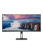 AOC MT VA LCD WLED 34" CU34V5C/BK - VA panel, 3440x1440, HDMI, DP, USB, USB-C, nast. vyska, repro, zakriven, rozbalen