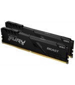 KINGSTON DIMM DDR4 32GB (Kit of 2) 3200MT/s CL16 FURY Beast Černá