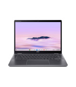 Acer Chromebook Plus Spin 514/CP514-4HN-36VY/3-100U/14"/WUXGA/T/8GB/256GB SSD/UHD/Chrome/Gray/2R