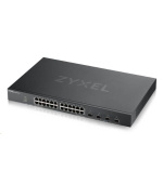 Zyxel XGS1935-28, 28 Port Lite-L3 Smart Managed Switch, 24x Gigabit Copper and 4x 10G SFP+, hybrid mode,