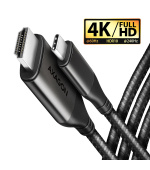 BAZAR AXAGON RVC-HI2MC, USB-C -> HDMI 2.0a redukce / kabel 1.8m, 4K/60Hz HDR10 - POŠKOZENÝ OBAL