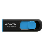 ADATA Flash Disk 512GB UV128, USB 3.2, černo-modrá