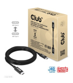 Club3D Kabel USB4 Gen3x2 Typ C 8K60Hz UHD, 40Gbps, Power Delivery 240W, (M/M), 300cm