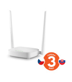 Tenda N301 WiFi N Router 802.11 b/g/n, 300 Mbps, WISP, Universal Repeater, AP, 2x 5 dBi antény