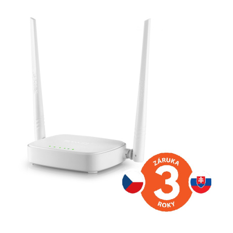 Tenda N301 WiFi N Router 802.11 b/g/n, 300 Mbps, WISP, Universal Repeater, AP, 2x 5 dBi antény