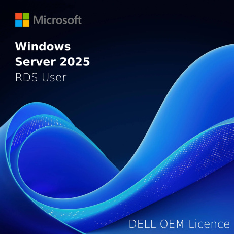 Dell 1x RDS User Windows Server 2025 OEM