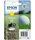 Epson Singlepack Yellow 34 DURABrite Ultra Ink