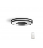 PHILIPS Being Stropní svítidlo, Hue White ambiance, 230V, 1x32W integ.LED, Černá