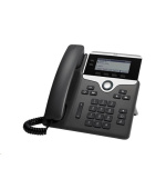 BAZAR - Cisco CP-7821-3PCC-K9=, VoIP telefon, 2line, 2x10/100, 3,5" displej, PoE - Rozbaleno (Komplet)