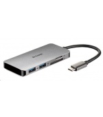 D-Link DUB-M610 6-in-1 USB-C Hub with HDMI/Card Reader/Power Delivery