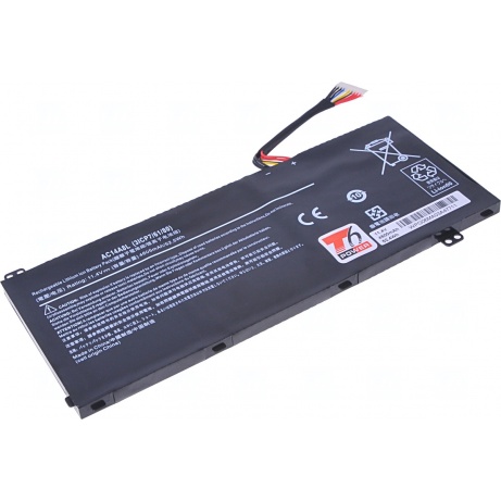 Baterie T6 Power Acer Aspire Nitro VN7-571, VN7-572, VN7-591, VN7-791, 4600mAh, 52Wh, 3cell, Li-pol