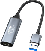 PremiumCord HDMI grabber pro video/audio signálu do počítače s konektorem USB 3.0