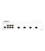 QNAP řízený switch QSW-M2106-4S (6x 2,5GbE RJ45 a 4x 10GbE SFP+)