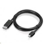 LENOVO adaptér Mini-DisplayPort to DisplayPort Monitor Cable - přenos signálu přes miniDP na DisplayPort