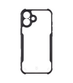 Tactical Quantum Stealth Kryt pro Apple iPhone 16 Plus Clear/Black