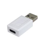 PremiumCord Adaptér USB-C na USB-A 3.0, bílá