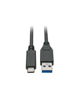 Tripplite Kabel USB-C/USB-A(Samec/Samec),USB 3.1 Gen 2(10Gb/s),USB-IF,kompat. Thunderbolt 3,0.9m