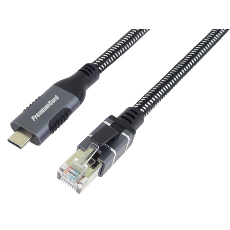 Ethernet. kabel USB3.2->LAN RJ45 10/100/1000, 2m