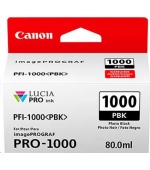 Canon CARTRIDGE PFI-1000PBK photo černá pro ImagePROGRAF PRO-1000 (256 str.)