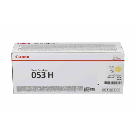 Canon LASER TONER CRG 053H Y žlutá pro i-SENSYS X C1946P (32 000 str.)