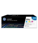 HP 304A CMY 3-pack LJ Toner Cart, CF372AM (2,800 / 2,800 / 2,800 pages)