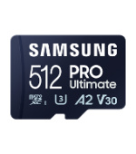 Samsung PRO Ultimate/micro SDXC/512GB/UHS-I U3 / Class 10/+ Adaptér/Modrá