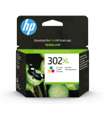 HP 302XL High Yield Tri-color Original Ink Cartridge, , F6U67AE