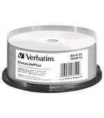 Verbatim Blu-ray BD-R DL 50GB 6x WIDE Profesional Printable 25-cake NON-ID