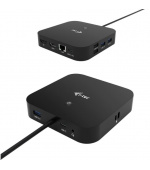 i-tec USB-C HDMI DP Docking Station, Power Delivery 100 W