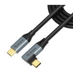 AKASA - Right Angle USB-C 100W PD Charging Cable