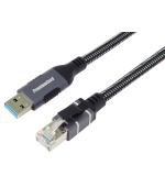 Ethernet. kabel USB3.2->LAN RJ45  10/100/1000, 2m