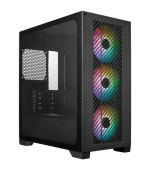 Cooler Master case Elite 301, mini-ITX, 3x 120mm ARGB Fan, bez zdroje, černá