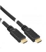 PREMIUMCORD Kabel HDMI High Speed with Ether.4K@60Hz, se zesilovačem, 7m, 3x stínění, M/M, zlacené kon.