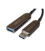 PREMIUMCORD Kabel USB3.0 + 2.0 prodlužovací optický AOC kabel A/Male - A/Female 30m