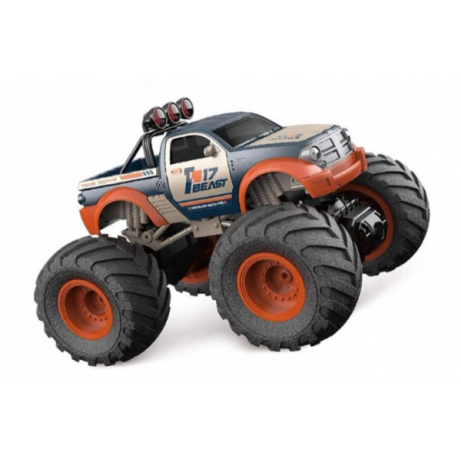 RC Bigfoot 1/18- oranžovomodrý