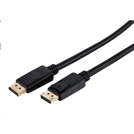 C-TECH kabel DisplayPort 1.2, 4K@60Hz, M/M, 1m