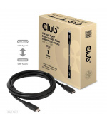 Club3D Prodlužovací kabel USB-C, 5Gbps, 60W(20V/3A), 4K60Hz (M/F), 1m