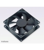 přídavný ventilátor Akasa 80x80x25 black OEM L