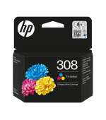 HP 308 ink. náplň tříbarevná, 7FP20UE