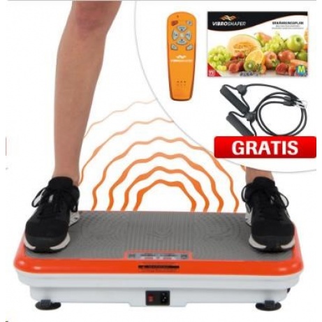 BAZAR - Vibro Shaper - fitness přístroj na procvičení celého těla  - poškozený obal