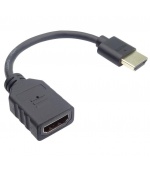 PremiumCord Flexi adapter HDMI Male - Female pro ohebné zapojení kabelu do TV