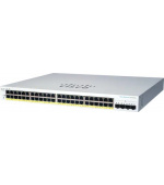 Cisco switch CBS220-48P-4X (48xGbE,4xSFP+,48xPoE+,382W)