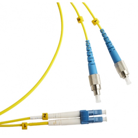 Optický patch cord duplex FC-LC 50/125 MM, 5m, OM2