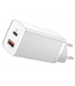 Baseus CCGAN2L-B02 GaN2 Lite Quick Nabíječka USB + USB-C 65W White