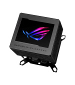 ASUS vodní blok CPU ROG RYUJIN III WB, 3.5" LCD displej, černá