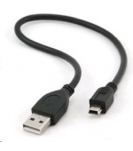 GEMBIRD Kabel USB 2.0 A-Mini B (5pin) 30cm k externím HDD (ADATA, WD, ...)