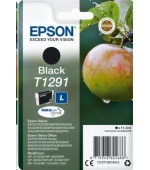 EPSON ink čer Singlepack "Jablko" Black T1291 DURABrite Ultra Ink (11,2 ml)