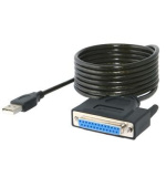 PREMIUMCORD Kabel USB printer kabel, USB na paralelní port