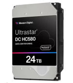 Western Digital Ultrastar® HDD 24TB (WUH722424ALE6L4) DC HC580 3.5in 26.1MM 512MB 7200RPM SATA 512E SE